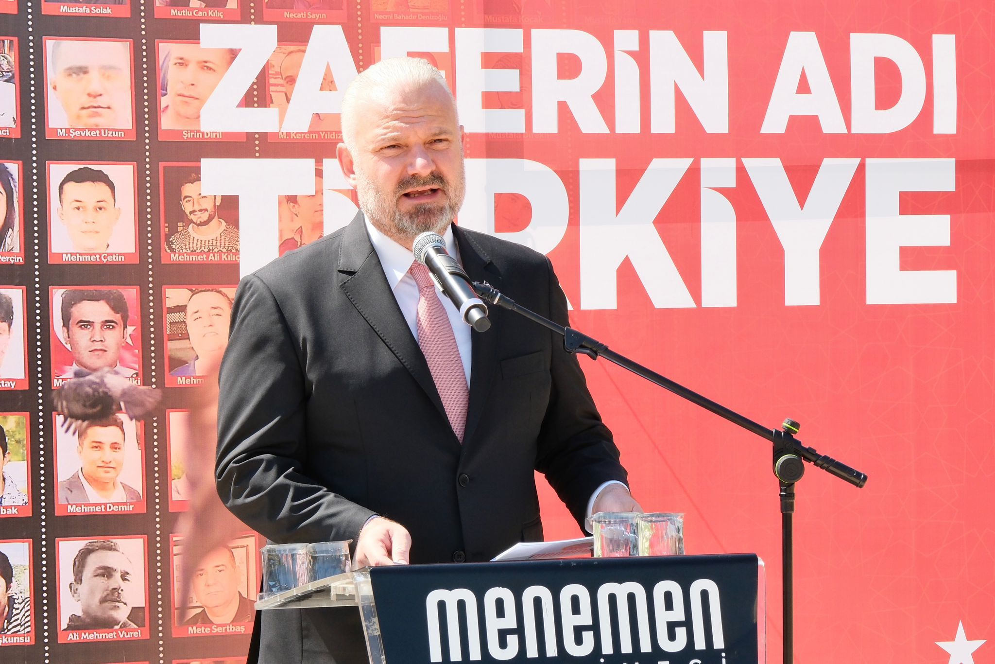 15 Temmuz şehitleri Menemen’de törenle anıldı