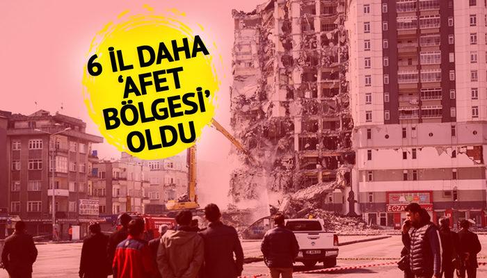 Son dakika haberi: Türkiye'yi yasa boğan depremlerin ardından 6 il daha afet bölgesi ilan edildi! Tunceli, Kayseri, Mardin...